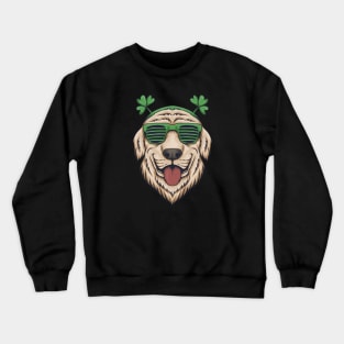 Dog Wearing Glasses Crewneck Sweatshirt